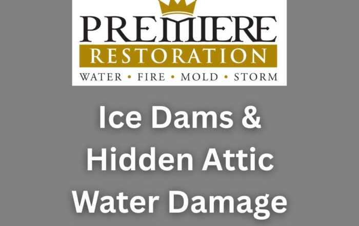 Text graphic on a gray background with the Premiere Restoration logo