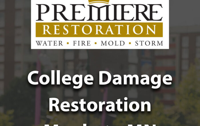 college damage restoration mankato mn