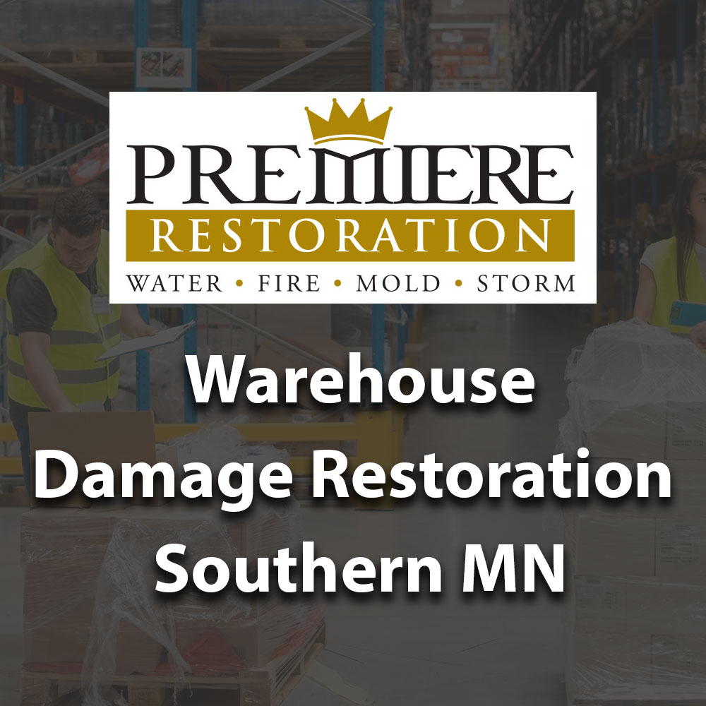 Warehouse damage restoration Mankato MN